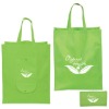 MINI NON WOVEN ZIPPERED FOLDING TOTE