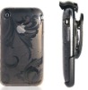 MOBI Jelly Case & Belt Clip for Apple iPhone 3G/3GS (Elegant Smoke)
