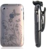 MOBI Jelly Case & Belt Clip for Apple iPhone 3G/3GS (Smoke)