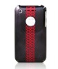 MOBI Metallic Case for Apple iPhone 3G/3GS (Black/Red)