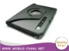 MOQ 100 leather case for Motorola Xoom 360 degree rotating leather case