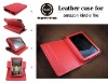 MOQ 300 leather case for Amazon Kindle Fire case