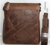 MOQ1(Free Shipping)- Guaranteed 100% Genuine Leather Messenger Bags ,Brand Designer Messenger Bags NO.2010-1