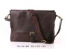 MOQ1(Free Shipping)- Guaranteed 100% Genuine Leather Messenger Bags ,Brand Designer Messenger Bags NO.7941-342-dark coffee