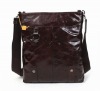 MOQ1(Free Shipping)- Guaranteed 100% Genuine Leather messenger bag,Brand Designer messenger bag