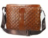 MOQ1-Genuine Cowhide Leather Laptop Messenger Bag For Men No.1188-02-A