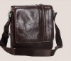 MOQ1-Genuine Cowhide Leather Messenger Bag For Men No.108-1