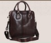MOQ1-Genuine Cowhide Leather Messenger Bag For Men No.108-4