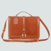 MOQ1-Genuine Cowhide Leather Messenger Shoulder Bag For Women No.2461L