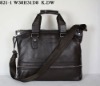 MOQ1-Genuine Cowhide Leather briefcase For Men No 821-1