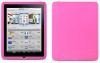 MOQ100pcs pink silicone case for ipad