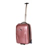 MY-002 PC single trolley luggage ,wheeled luggage (two Crystal  wheels,one single aluminum bars)