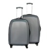 MY-045  2-piece set ABS&PC trolley luggage,wheeled luggage(four 360  rotatory wheels )