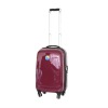 MY-060 3-piece set PC trolley  luggage,wheeled luggage(four 360 ratotary wheels,glossy film)