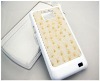 Made in Korea ostrich lather phone case