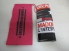 Magazine printing clutch purse