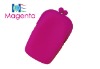 Magenta Silicone Purse