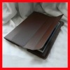 Magnet Ultra Slim Smart Leather Cover Case for iPad 2 Brown