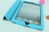 Magnetic PU leather double case for ipad 2