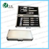 Manicure set in aluminum case nail tool set nail tool box