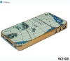 Map design back cover skin case for iPhone ,chome case,hard case for iPhone 4 4S