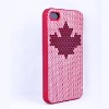 Maple Leaf-Type iphone4 Silicone/rubber Case