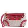 Maria Canvas Clutch Bag