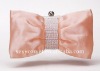 Match any outfit! Trendy lady bow clutch bag with crystal 063