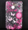 Matte Hand Feeling Hard Case Cover For Samsung Galaxy Note GT-N7000 i9220 Butterfly