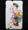 Matte Hand Feeling Hard Case Cover For Samsung Galaxy Note GT-N7000 i9220 Flower