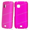 Matte Plastic Hard Case Skin for Nokia C5-03(hot pink)