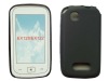 Matte Solid Black Cell Phone TPU Case For Motorola EX128 EX122