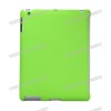 Matte Surface Hard Back Cover for iPad 2(green)