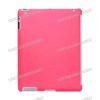 Matte Surface Hard Back Cover for iPad 2(pink