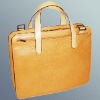 Men Portable Genuine Leather  Briefcase