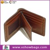 Men genuine leather wallet