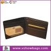 Men genuine leather wallet