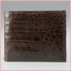 Men's Crocodile Bi-Fold Wallet