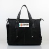 Men's Nylon black shoulder Messenger Bag,0011