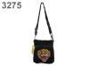 Men's crossbody pu shoulder bags black