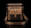 Men's genuine leather bag organizer