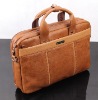 Men's genuine leather leisure handbags