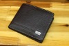 Men's leather wallet,W013