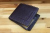 Men's leather wallet,W014