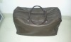 Men's soft PU travel bag with shiny Trim