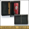 Men top layer leather card holder
