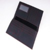 Mens long high-end leather wallet