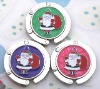 Merry Christmas Folding Handbag Hanger Purse Hook with Santa Claus Design