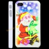 Merry Christmas Series Hard Cover Shell Case For iPhone 4 4S