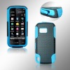 Mesh Combo Case For Nokia C6 (Combined by Silicone case and Mesh cover)
